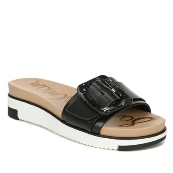 Sam Edelman Ariane Platform Slide Sandals Size 10 - Picture 1 of 8